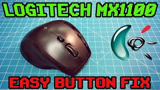 Faulty Buttons on my LOGITECH MX1100 Laser Mouse. EASY FIX!