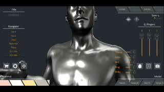 El Pose 3D. Easy Way To Change Material, Gender, Age and Armoury Menu inside El Pose 3D. screenshot 5