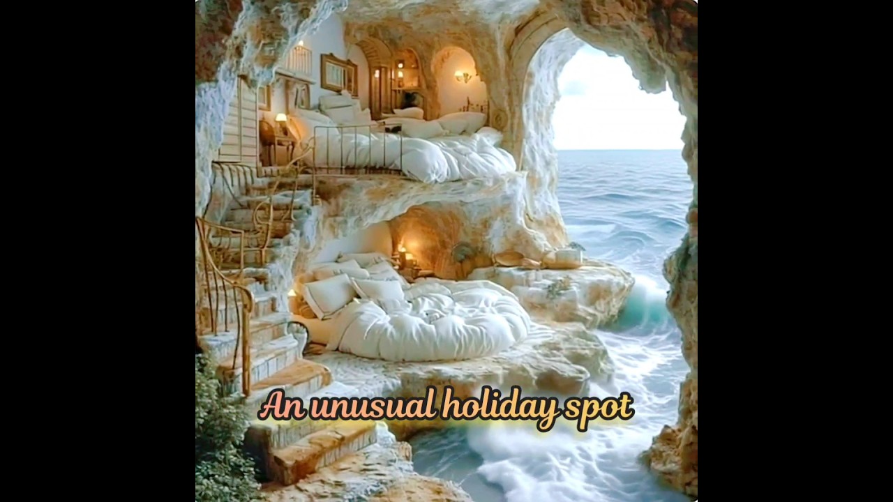 An unusual holiday spot🏖Необычное место отдыха 