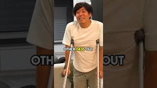Ryan's TOY Broke Daddy's Foot! 😩