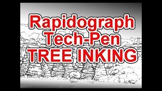 Rapidograph Pens: Techniques for Drawing for Beginners 