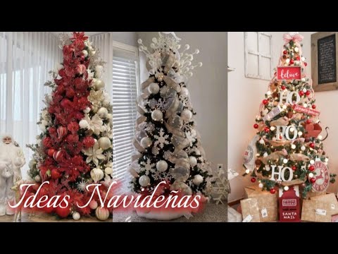 ARBOLES de NAVIDAD en TENDENCIA 2024- 2025 🎄 ideas para decorar el
