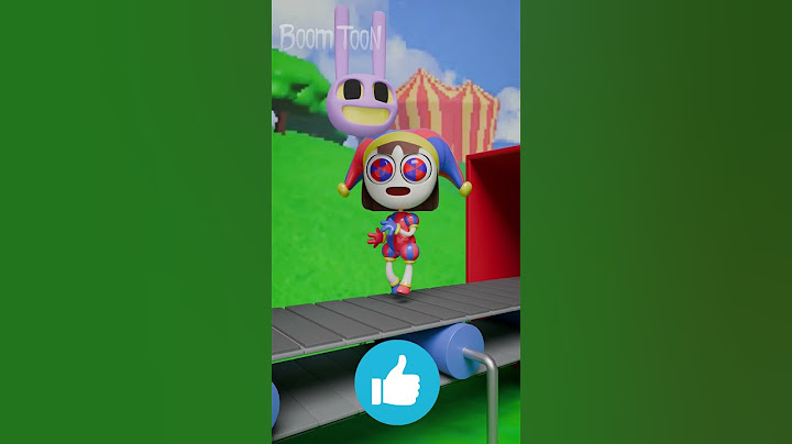 How many times has Pomni catch motion while running? The Digital Amazing Circus
