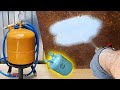 Mens dream rust removal portable air sandblaster using gas bottle  diy  very powerful
