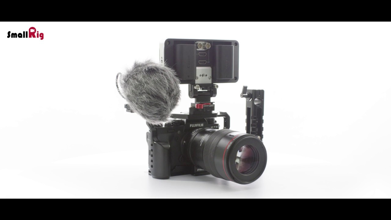 Geurig Hijsen Voorkomen SmallRig Cage for Fujifilm X-T3 Camera 2228 - YouTube