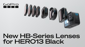See How to Use the New HB-Series Lenses for HERO13 Black