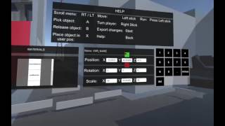 Virtual Reality Editor for Unity 5