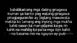 Babalik Ka Rin By Cue c lyrics