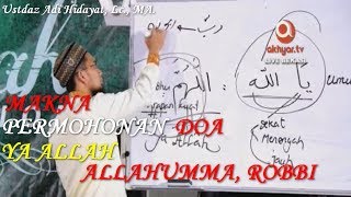 Inilah Makna Permohonan Doa Ya Allah Allahumma Robbi  Ustadz Adi Hidayat Lc Ma