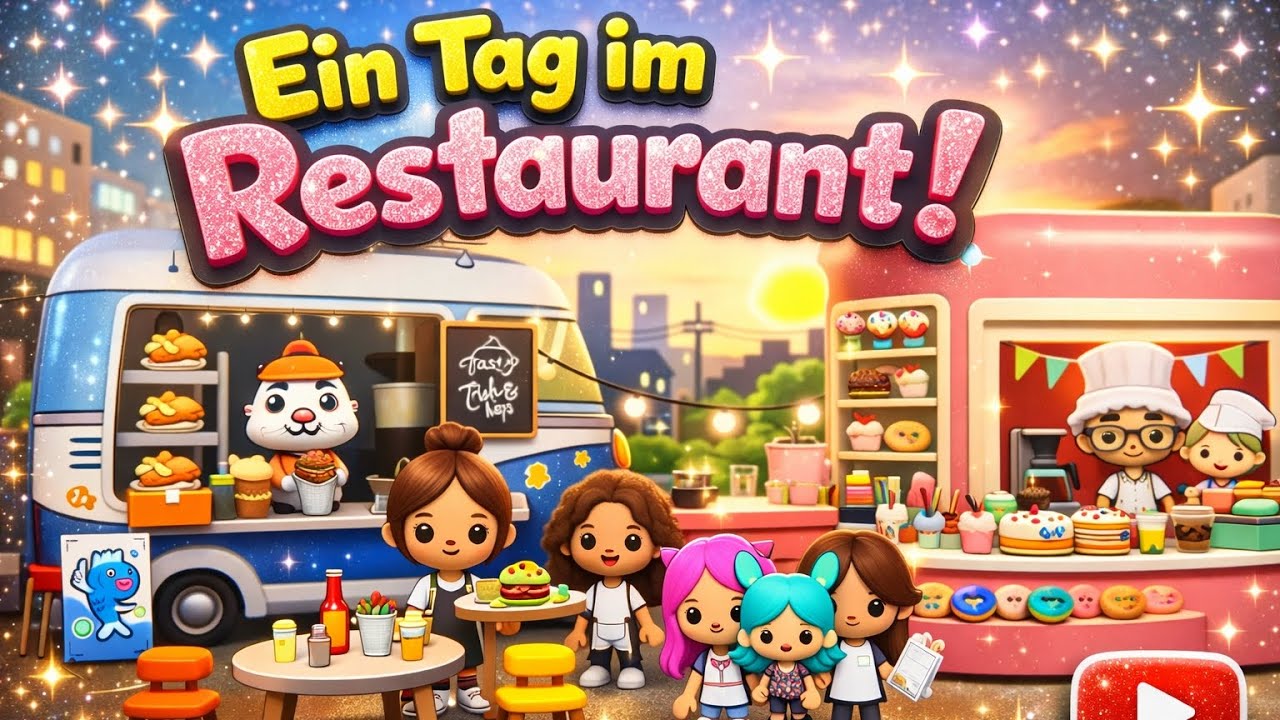 🌮TocaBoca🥞 🍲Ein Tag im Restaurant🥙🥗 so lecker 🌭