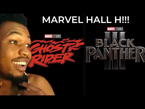 Marvel Hall H was INSANE this year | Ghost Rider Movie, Black Panther 3, and more