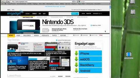 Inertial Scrolling demo