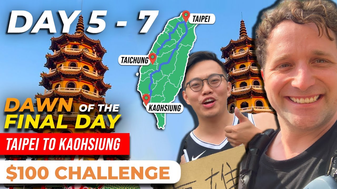 Taiwan Day5-7(Finish) : is it possible to visit 7 cities in 7 days for under $100 USD?