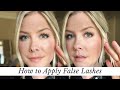 How to apply false lashes (trios! not a strip lash)