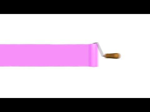 映像・動画素材　ペンキローラーＡ（ＰＫ）
