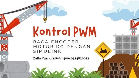 Kontrol Kecepatan Motor DC Menggunakan PWM & PID di Simulink