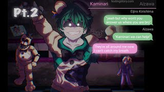 Izuku Afton AU Pt.2 ~[texting story]~ Drowned in fear