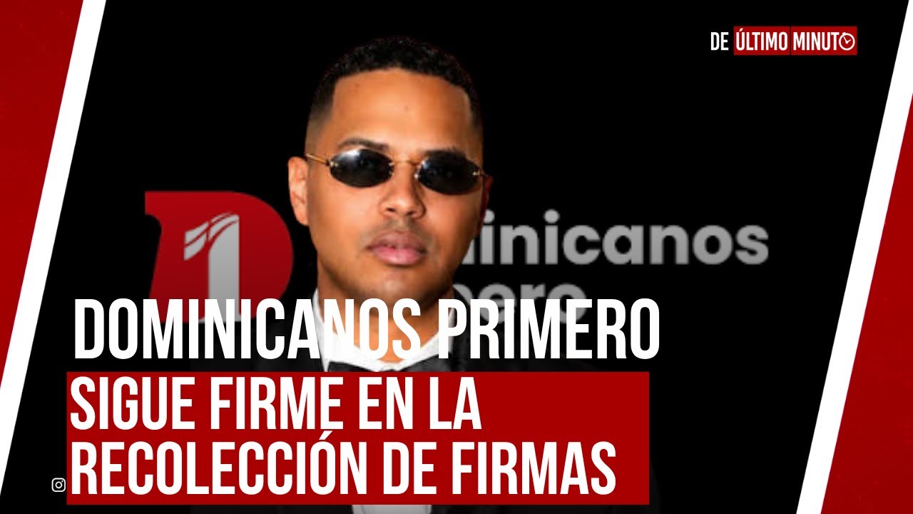 DOMINICANS FIRST REMAINS STEADFAST IN COLLECTING SIGNATURES I A LA CLARA