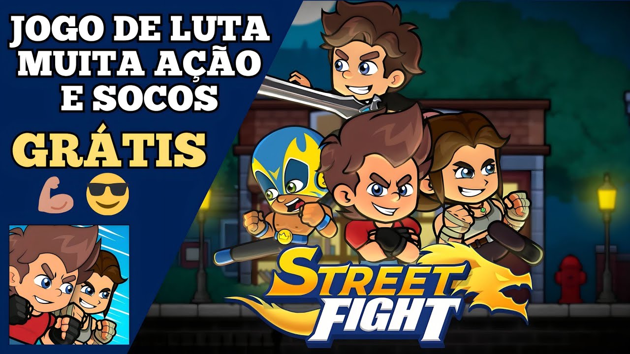 Street Fight: Gameplay, ação, luta, jogo de plataforma muito divertido -  JOGO NOVO GRÁTIS! 