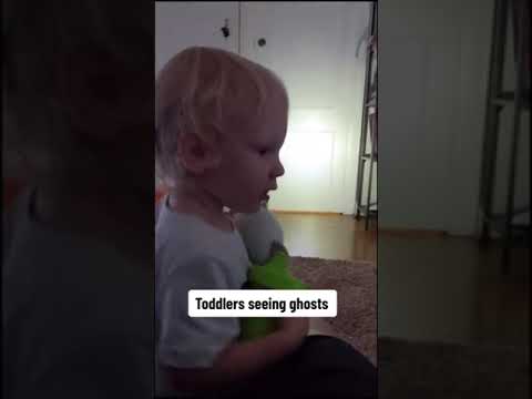 Toddlers seeing ghosts
