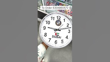 Customized Wall Clocks #ordernow #corporategifts #wallclock #worldtime #allindiadelivery
