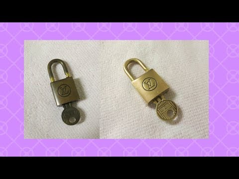 Louis Vuitton Lock # 303 Used Tarnished NO KEY