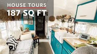 House Tours: A Family of Four in a Converted Skoolie Home