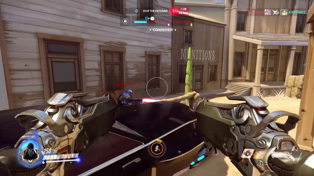 Overwatch AlwaysxClutch Competitive Reaper Gameplay