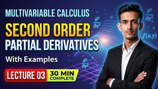 Multivariable Calculus Lecture 3 | Second Order Partial Derivatives(Urdu/Hindi) | Learn With Qaiser 