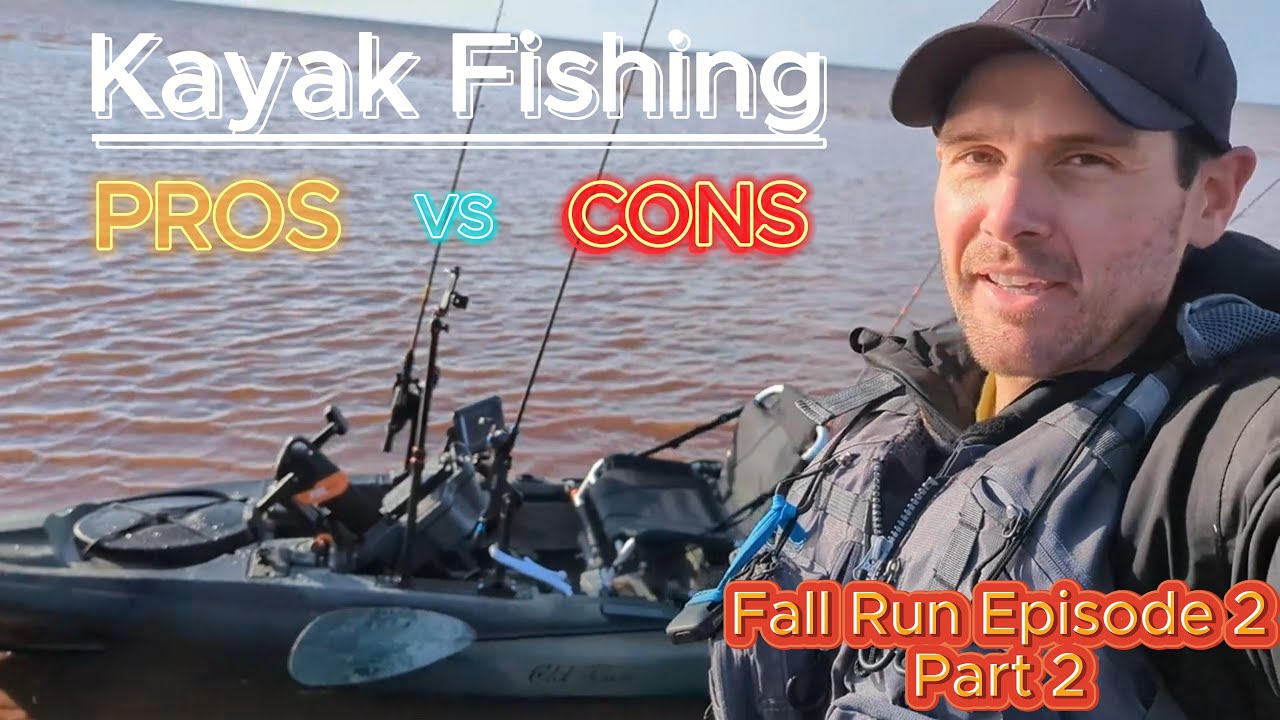 PROS vs CONS of Kayak Fishing! Fall Run Striper Fishing! YouTube