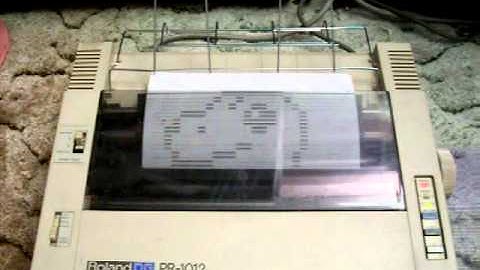 Dot-Matrix ASCII Art