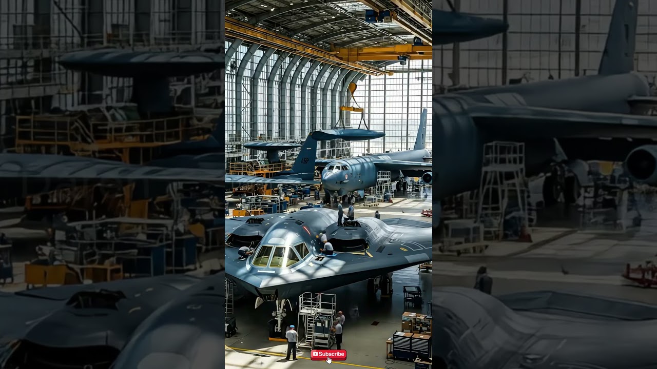 Stealth Bomber Maintenance! Witness the B-2 