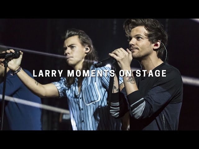 Larry Moments On Stage | Larry Stylinson class=