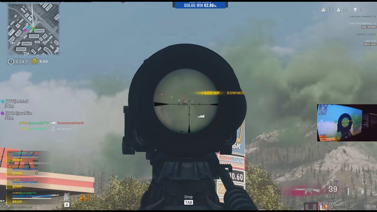 Warzone the C58 is more broken than AMAX meta, Enemy activated aimbot cuz we killed them