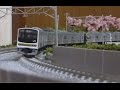Nゲージ 205系600番台 湘南色 東海道線仕様(フリーランス) 走行シーン集