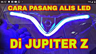 CARA PASANG LAMPU CREE DAYMAKER MINI DI BATOK JUPITER Z BURHAN | mx burhan