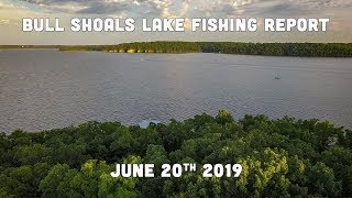Late June Fishing Report | Bull Shoals Lake | Del Colvin