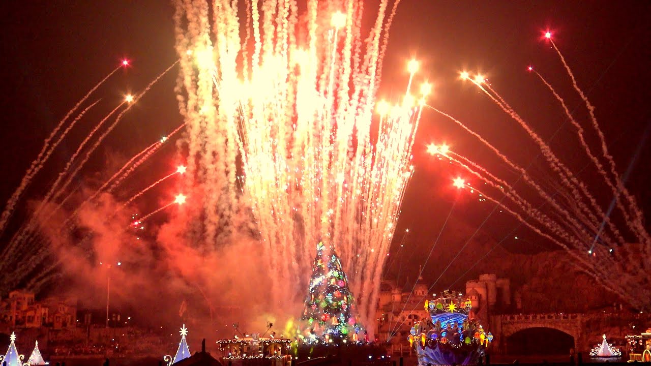 【4K初日公演】カラー・オブ・クリスマス 立見最前 クリスマス・ウィッシュ2015 東京ディズニーシー
