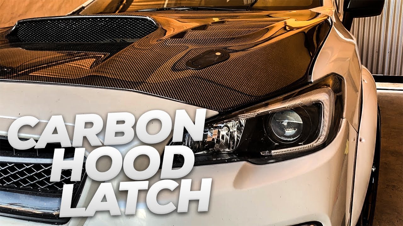 WRX AeroCatch Hood Latch Install YouTube