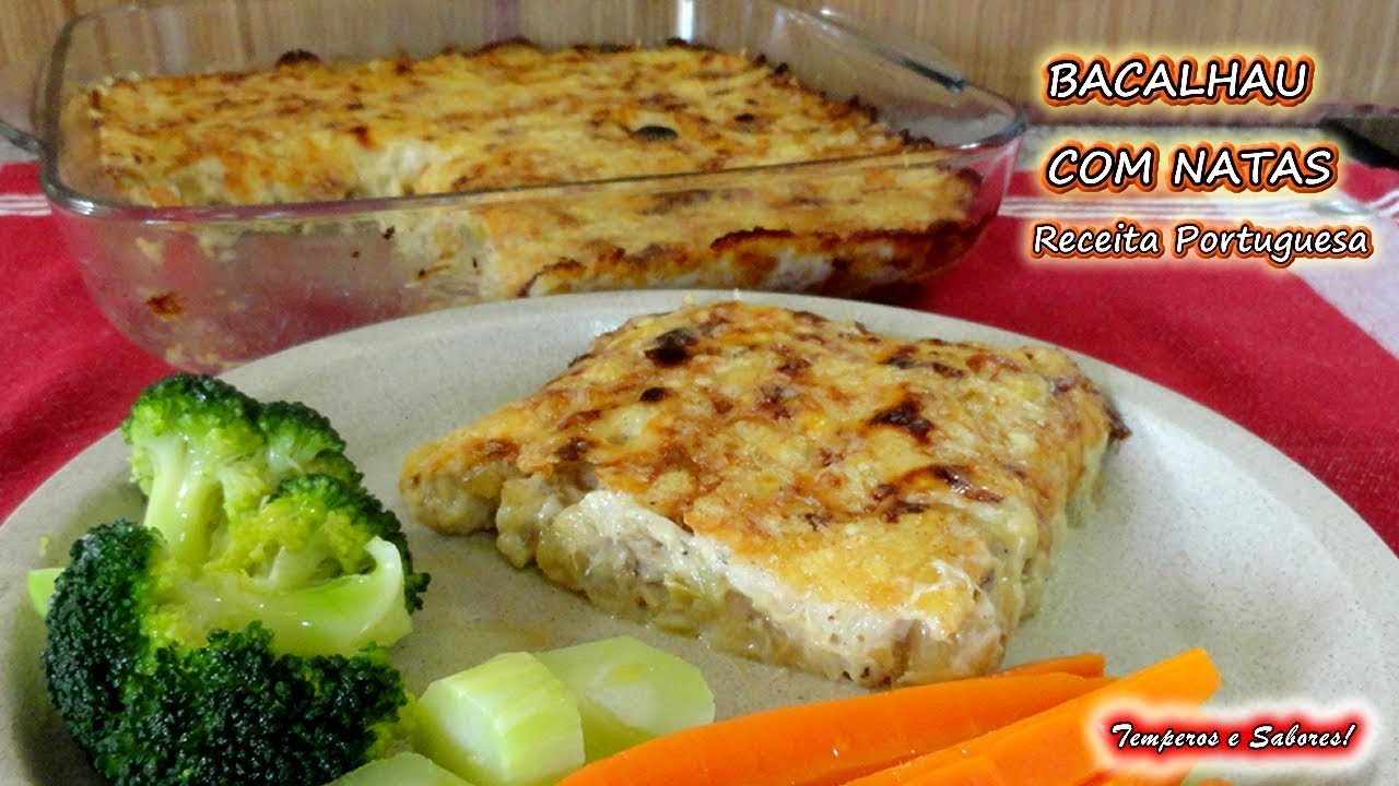 BACALHAU COM NATAS uma iguaria dos Deuses