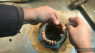 видео: Ремонт,перемотка 1 Ф электродвигателя , с компрессора ( 3 часть) картинка: Ремонт,перемотка 1 Ф электродвигателя , с компрессора ( 3 часть)