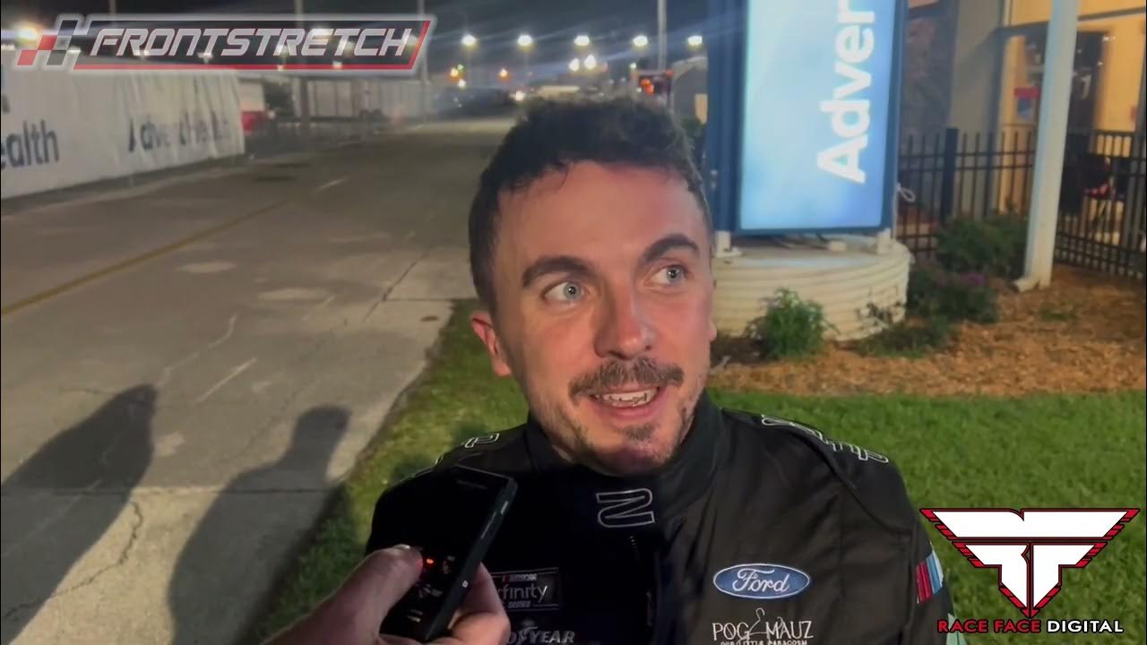 Frankie Muniz Involved In Xfinity Daytona Big One, Talks PartTime Frankie Muniz Involved In Xfinity Daytona Big One, Talks PartTime