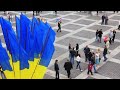 Celebrating Ukrainian Flag