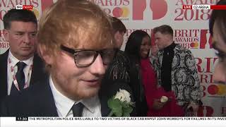 Ed Sheeran talks about that ring! 21/02/18