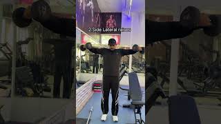 Best exercises for your shoulders #bodybuilding #motivation #phonkagressive #aesthetic #experimental