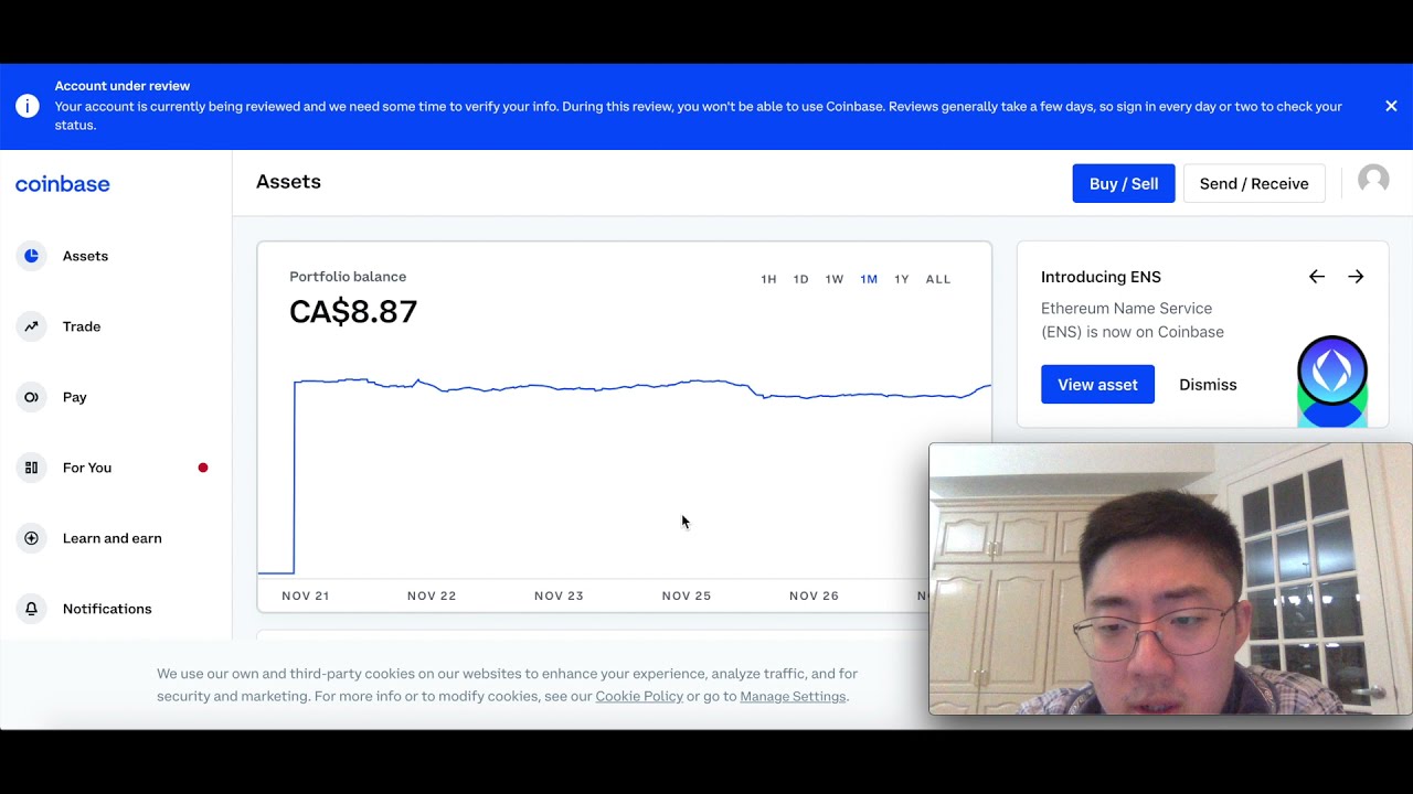 Coinbase Account is Under Review