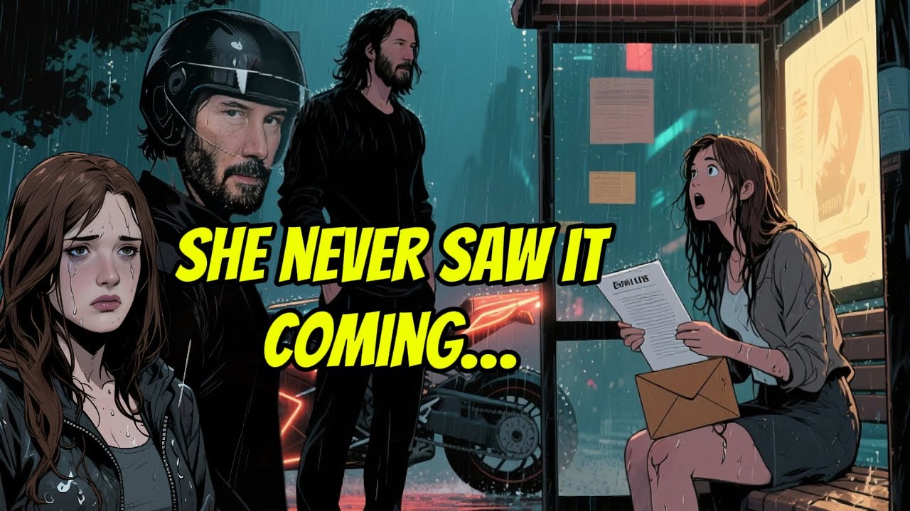 Keanu Reeves Bus Stop (FULL) What Made Keanu Reeves give her THIS at a bus stop 🥺#keanureeves ...