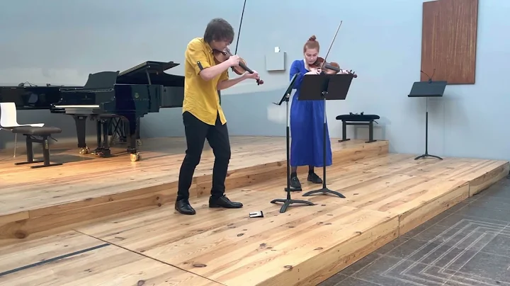 Bela Bartok 44 Duos for 2 violins