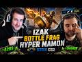 IZAK BOTTLE FRAG 💥| HYPER MAMON | SAJU OSTATNI NA DWÓJCE | TOP KLIPY CS2