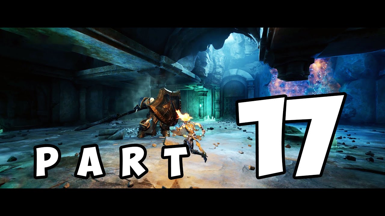 Darksiders III DEPTH Forgotten OPTIONAL BOSS BATTLE TEMPLAR OF THE DAMNED Lake Part 17 Walkthrough